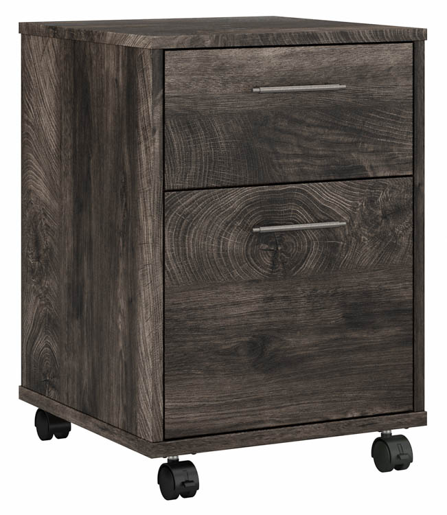 2 Drawer Mobile File Cabinet by Bush