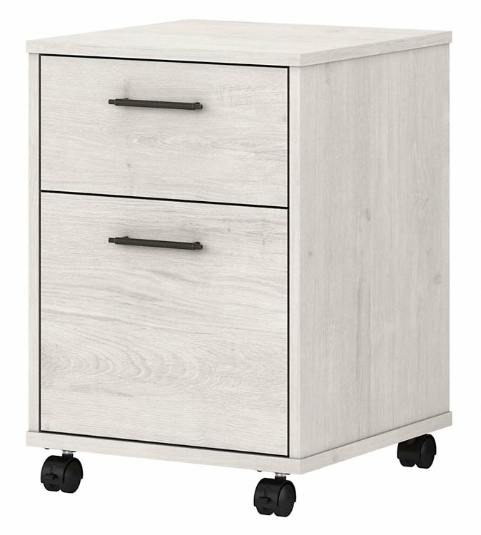 2 Drawer Mobile File Cabinet by Bush