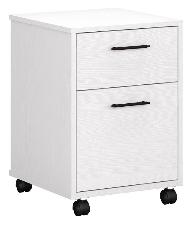 2 Drawer Mobile File Cabinet by Bush