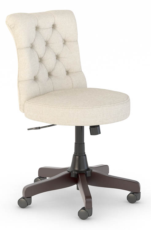 Mid Back Tufted Office Chair by Bush
