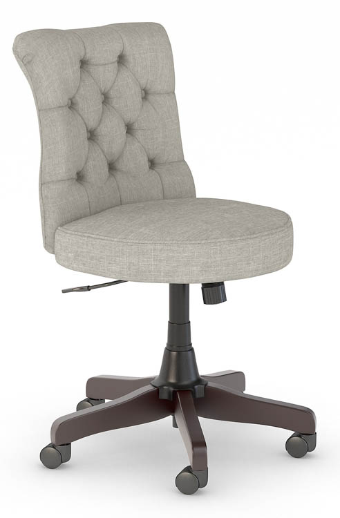 Mid Back Tufted Office Chair by Bush