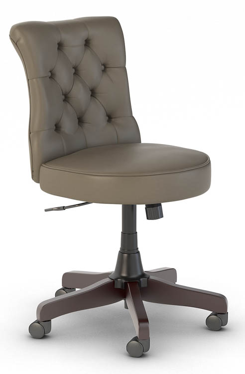Mid Back Tufted Office Chair by Bush