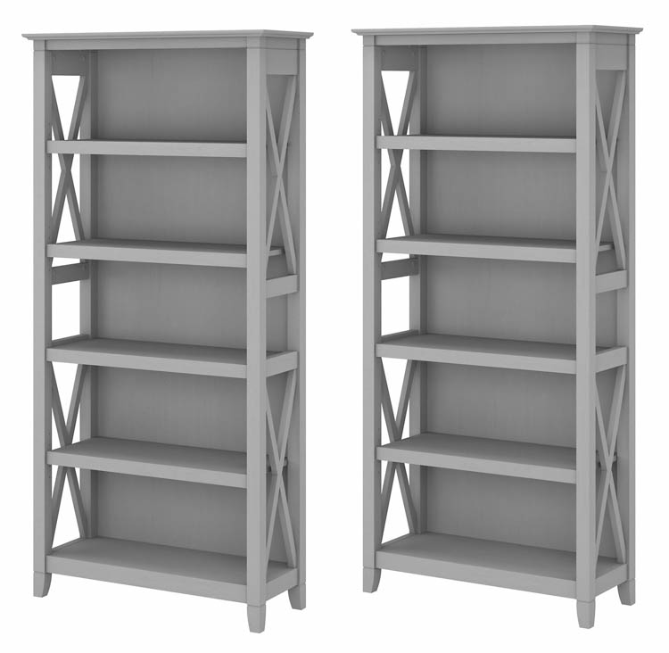 5 Shelf Bookcase (Set of 2) by Bush
