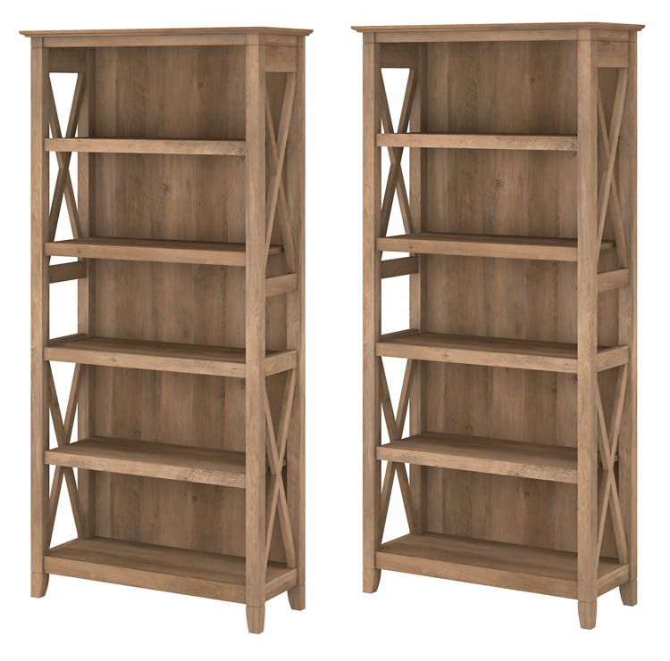 5 Shelf Bookcase (Set of 2) by Bush