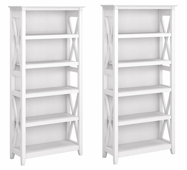 5 Shelf Bookcase (Set of 2) by Bush