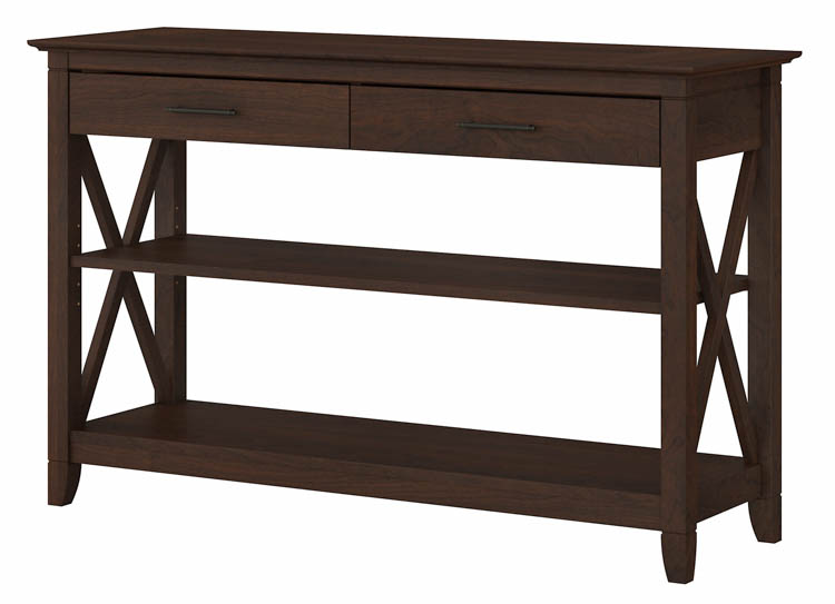 Console Table with Drawers and Shelves by Bush