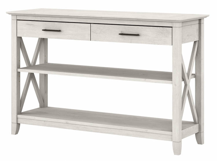 Console Table with Drawers and Shelves by Bush