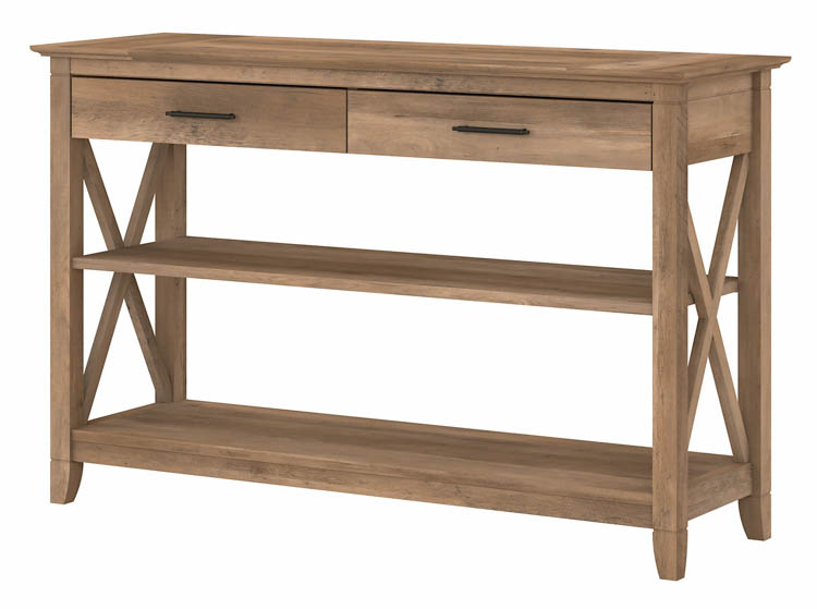 Console Table with Drawers and Shelves by Bush