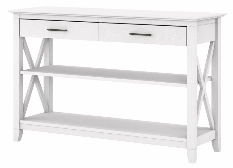Console Table with Drawers and Shelves by Bush