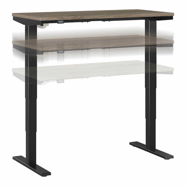 48in W x 24in D Electric Height Adjustable Standing Desk by Bush