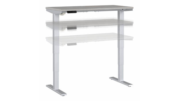48in W x 24in D Height Adjustable Standing Desk by Bush Furniture