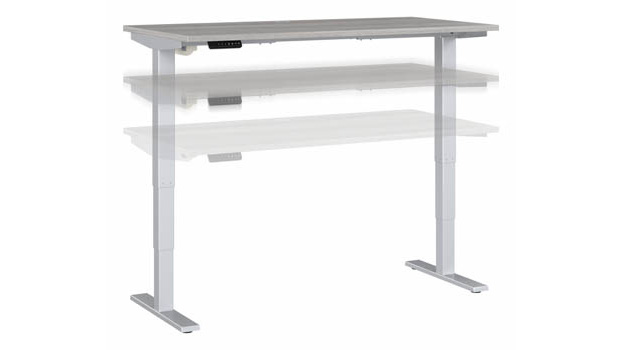 60in W x 30in D Electric Height Adjustable Standing Desk by Bush Furniture