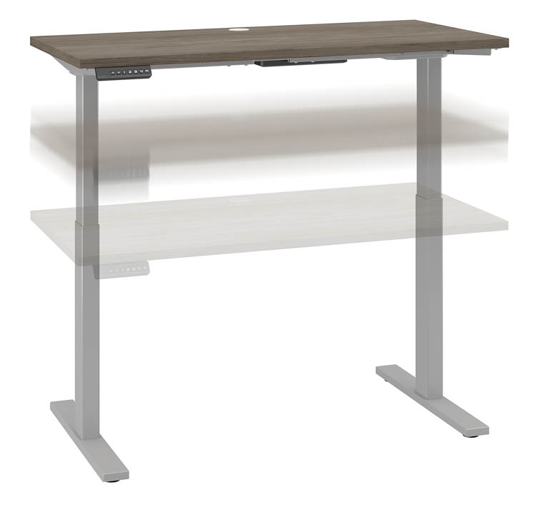 48in W x 24in D Electric Height Adjustable Standing Desk by Bush