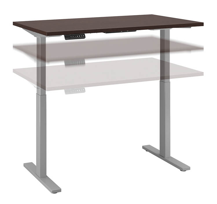 48in W x 24in D Electric Height Adjustable Standing Desk by Bush