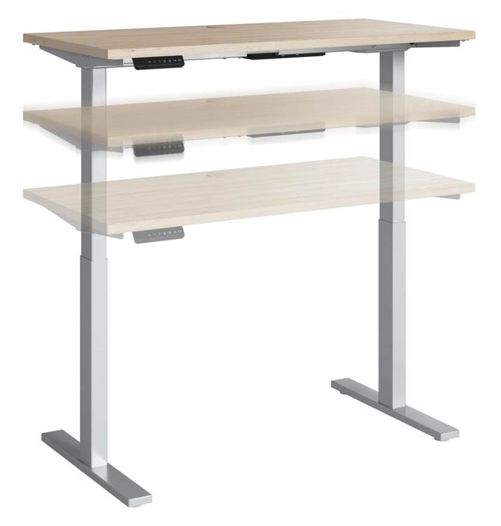 48in W x 24in D Electric Height Adjustable Standing Desk by Bush