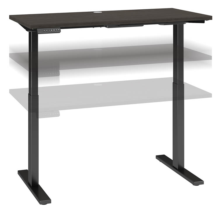 48in W x 24in D Electric Height Adjustable Standing Desk by Bush