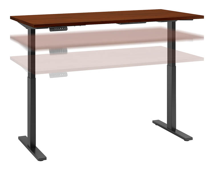 60in W x 30in D Height Adjustable Standing Desk by Bush