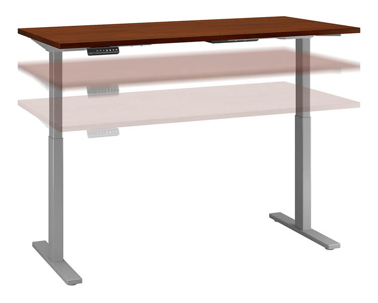 60in W x 30in D Height Adjustable Standing Desk by Bush