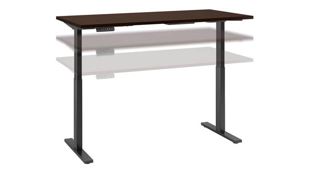 60in W x 30in D Height Adjustable Standing Desk by Bush Furniture