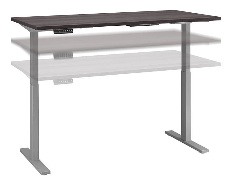 60in W x 30in D Height Adjustable Standing Desk by Bush