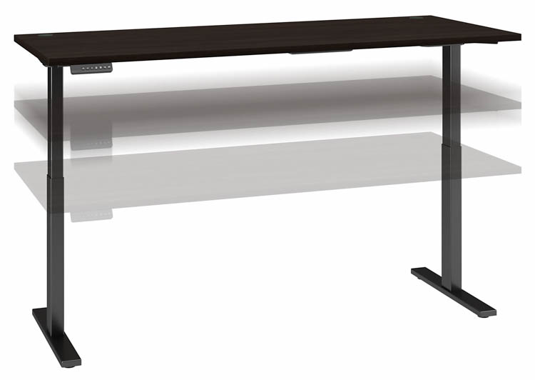 6ft W x 30in D Electric Height Adjustable Standing Desk by Bush