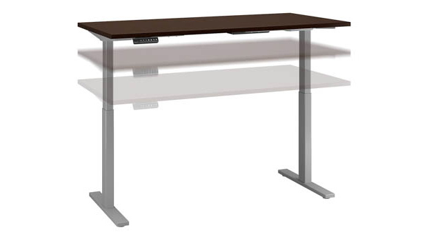 6ft W x 30in D Electric Height Adjustable Standing Desk by Bush Furniture
