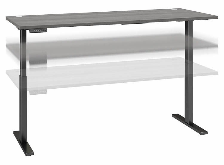 6ft W x 30in D Electric Height Adjustable Standing Desk by Bush