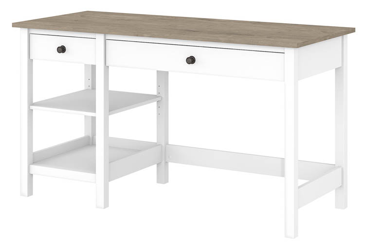54in W Computer Desk with Shelves by Bush