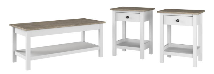 Coffee Table with End Tables by Bush