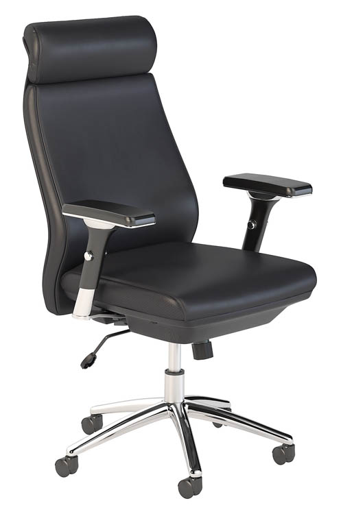High Back Leather Executive Chair by Bush