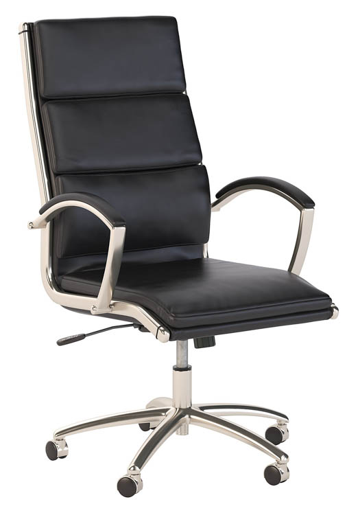 High Back Leather Executive Chair by Bush