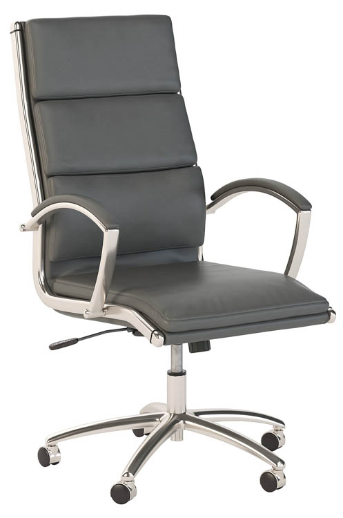 High Back Leather Executive Chair by Bush