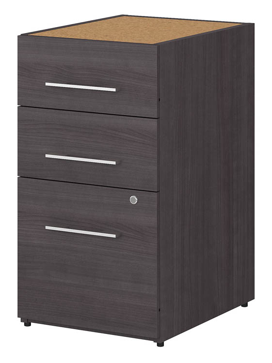 16in W 3 Drawer File Cabinet - Assembled by Bush