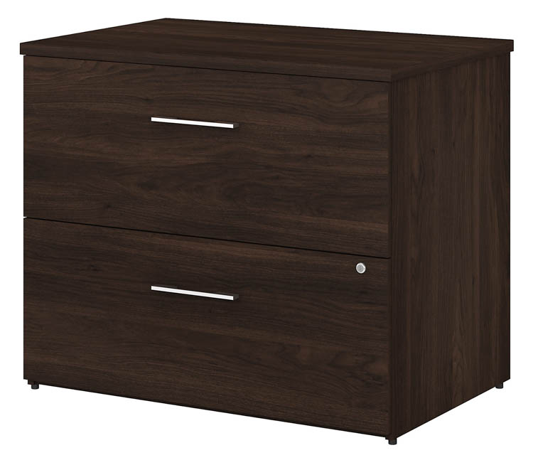 36in W 2 Drawer Lateral File Cabinet - Assembled by Bush