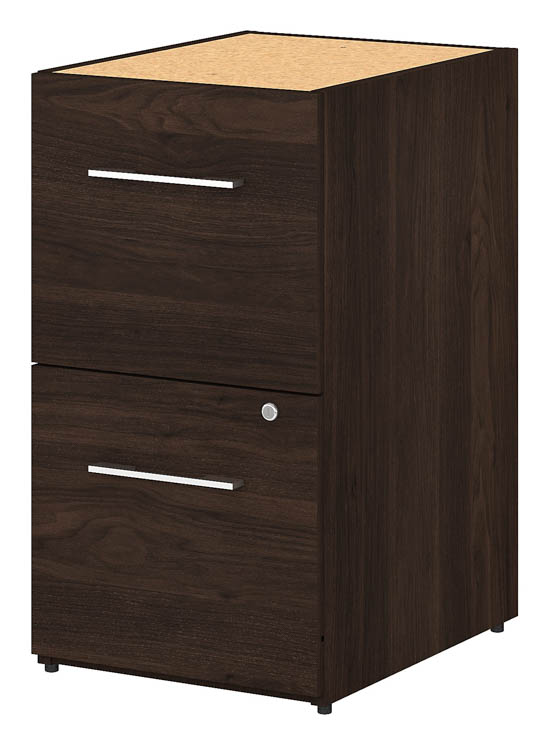 16in W 2 Drawer File Cabinet - Assembled by Bush