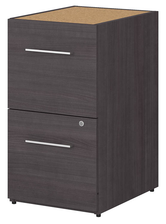 16in W 2 Drawer File Cabinet - Assembled by Bush