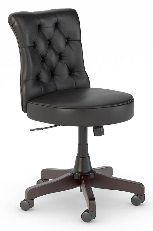 Mid Back Tufted Office Chair by Bush