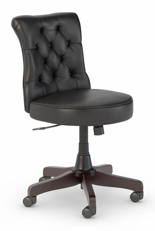 Mid Back Tufted Office Chair by Bush