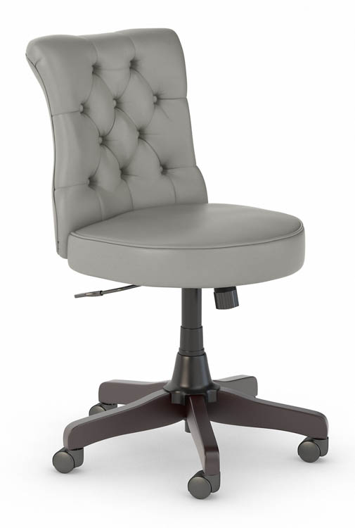 Mid Back Tufted Office Chair by Bush