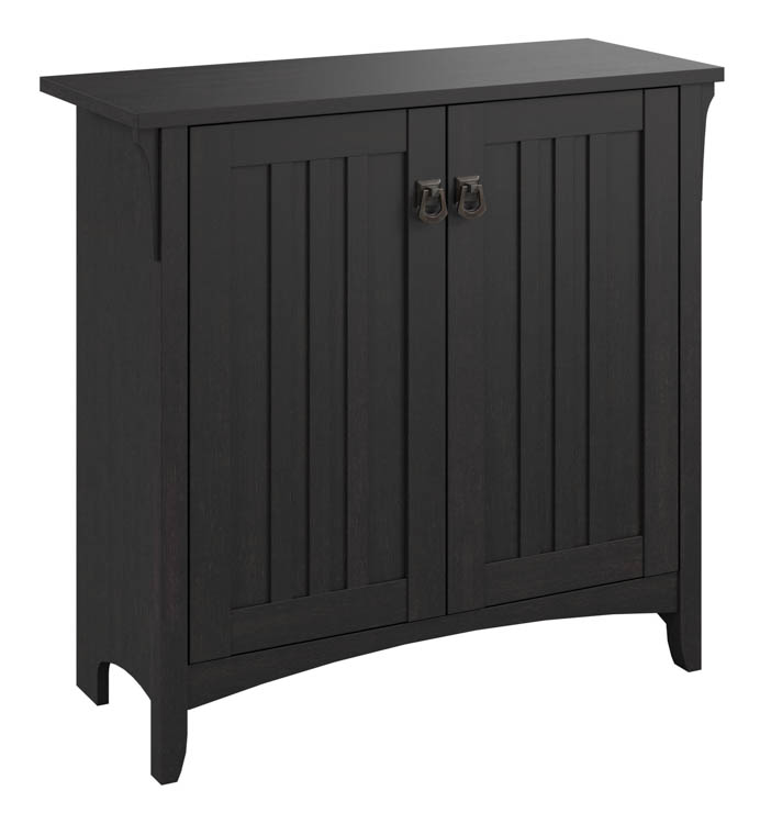 Small Storage Cabinet with Doors and Shelves by Bush