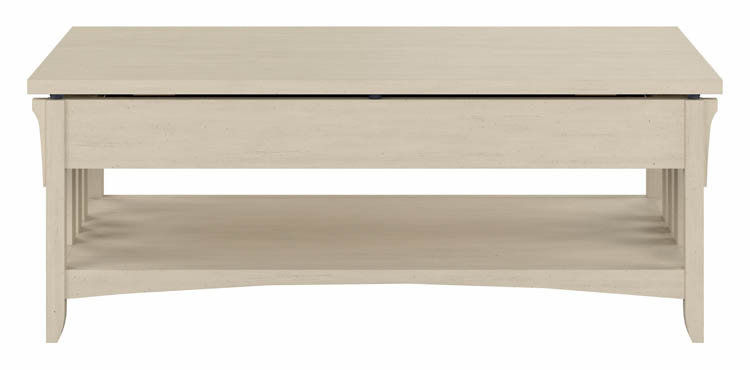Lift Top Coffee Table Desk with Storage by Bush