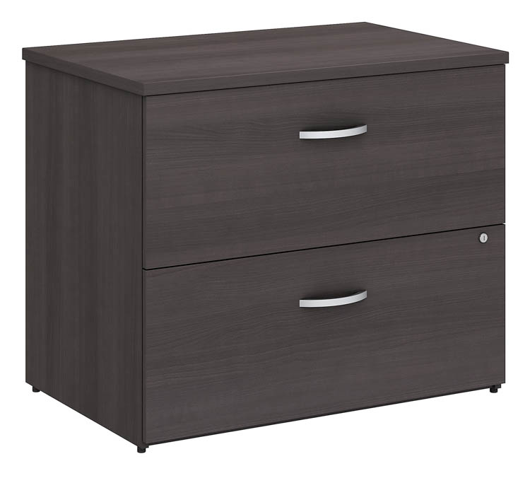 Lateral File Cabinet - Assembled by Bush