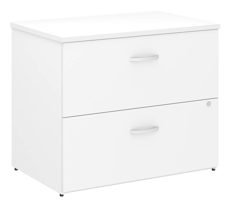 Lateral File Cabinet - Assembled by Bush