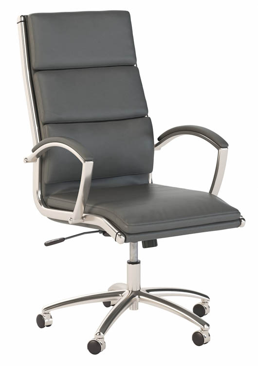 High Back Leather Executive Office Chair by Bush