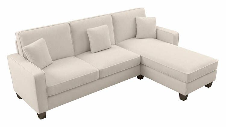 102in W Sectional Couch with Reversible Chaise Lounge by Bush