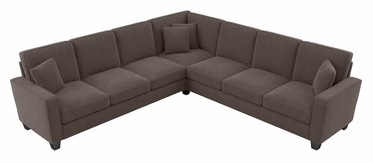 111in W L-Shaped Sectional Couch by Bush