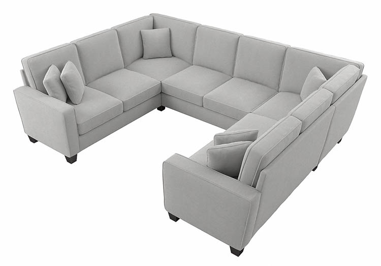 113in W U-Shaped Sectional Couch by Bush