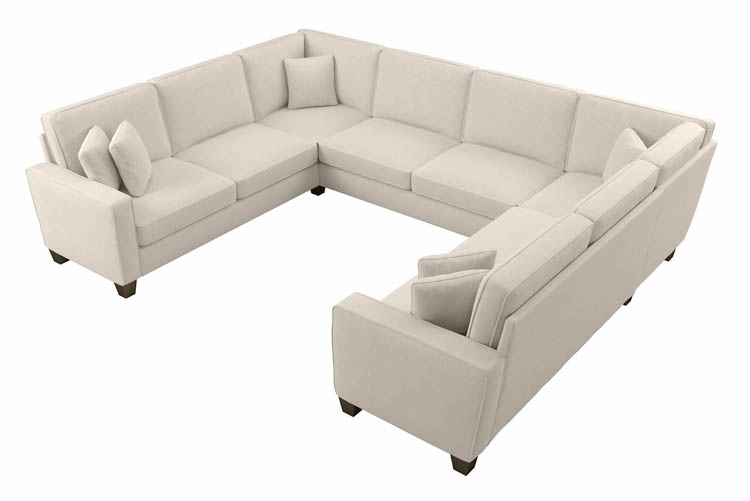 125in W U-Shaped Sectional Couch by Bush