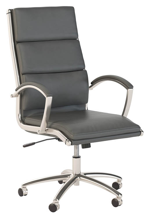 High Back Leather Executive Office Chair by Bush
