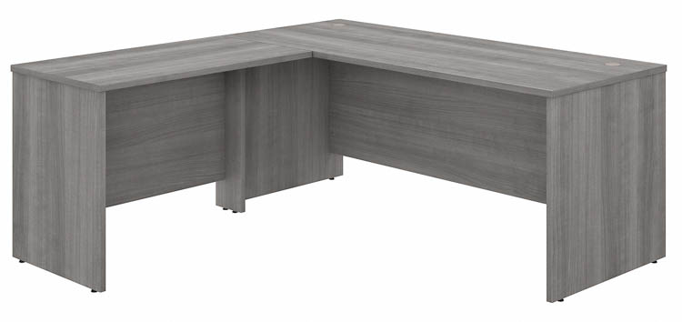 72in W x 30in D L-Shaped Desk with 42in W Return by Bush